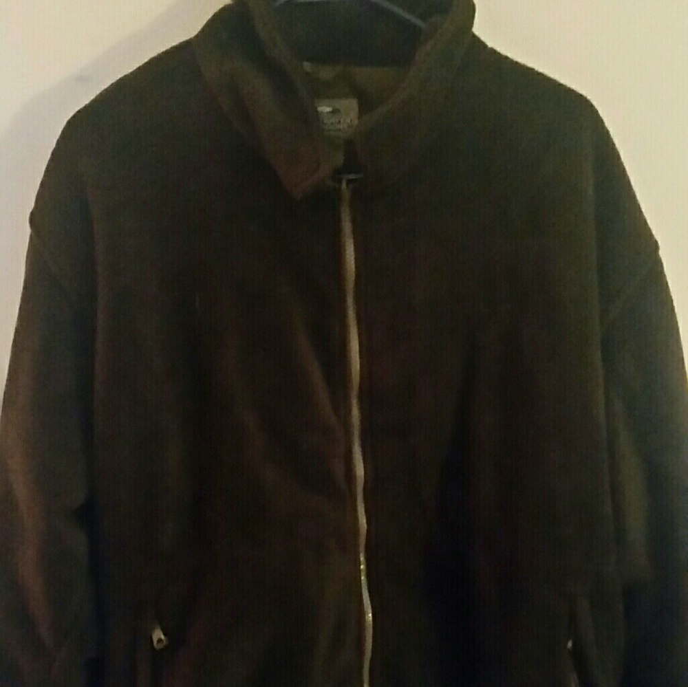 Brown thick coat